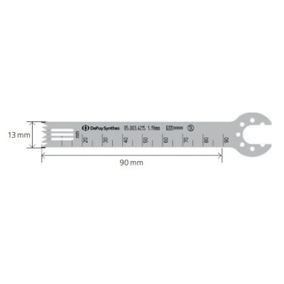 DEPUY SYNTHES Oscillilating Saw Blade 90 X 13 X 1.47MM [Pack of 1]
