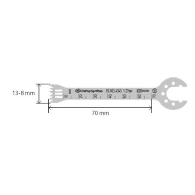 DEPUY SYNTHES Saw Blades 70 X138 X 1.27MM [Pack of 1]