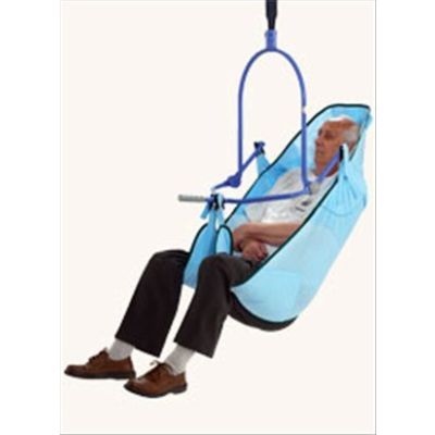 ArjoHuntleigh Clip High Back Sling Single Patient Use Small Small flites clip [Pack of 10]