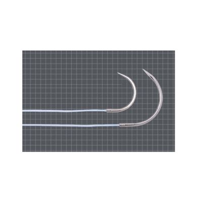 PARCUS White Braid 2 With Curved Needles Single [Pack of 1]