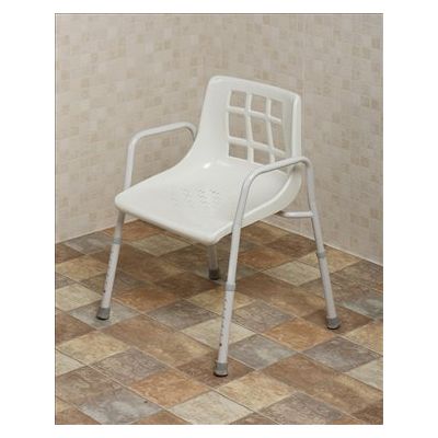 NRS Shower Chair Static Height Adjustable Economy  [Pack of 1]