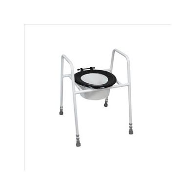 Aidapt Toilet Frame With Seat [Pack of 1]