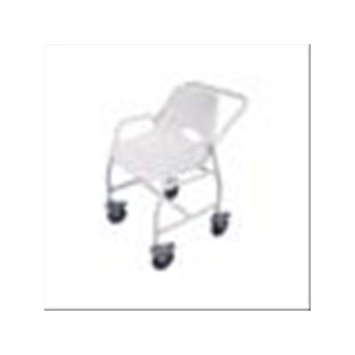 AIDAPT Shower Chair Wheeled Mobile Shower Chair [Pack of 1]