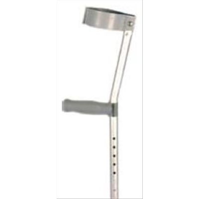 Trulife Crutch Double Adjustable 80 -220MM Grip To Ground 56-81CM Handle Pvc Ferrule Z22 - Swl 160Kg [Pack of 1]