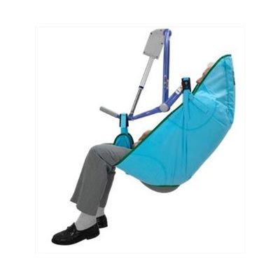 ArjoHuntleigh Clip High Back Sling Single Patient Use Medium Medium Flites Clip [Pack of 10]