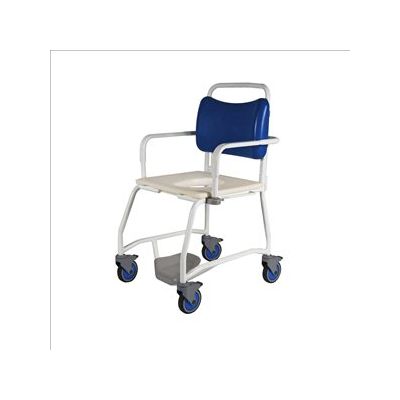 Roma Medical Shower Chair Commode Modular Bariatric225 In/Max User Weight 40St/Stainless Steel [Pack of 1]