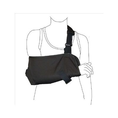 Slings Black cotton shoulder immobiliser following surgery / inury medium [Pack of 1]