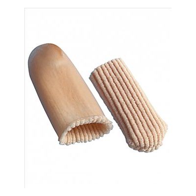 Hapla Gel Toe Cushions Elasticated Closed End Tube With Full Polymer Gel Lining [Pack of 6]