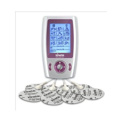 Kinetik Wellbeing Physiotherapy TENS Dual Channel Machine [Pack of 1]