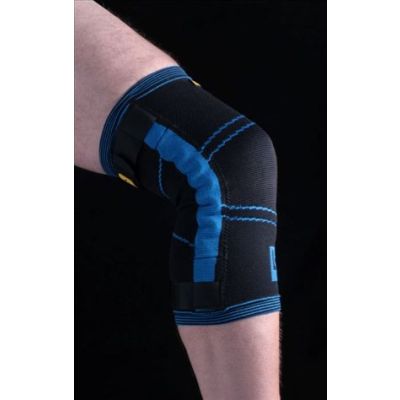 Physioflexx Knee Exerciser Compression Support Trainer Twin Pack Blue Size M [Pack of 1]