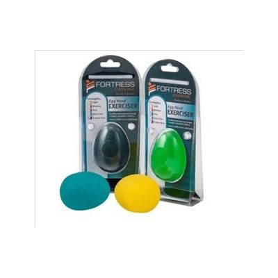 Fortress Hand & Arm Exerciser Egg Hand Exerciser Red Medium Strength [Pack of 1]