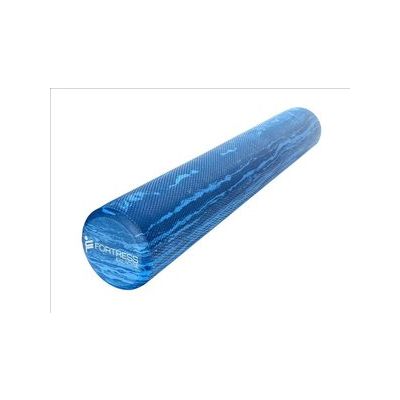 Fortress Massage Roller Premium Eva Foam - Long 90CM Marble Blue [Pack of 1]