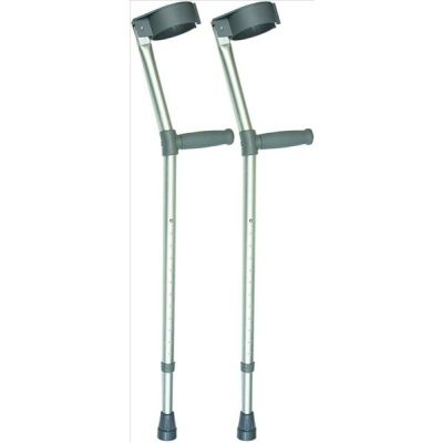Performance Health International Limited Crutch Double Adjustable 20-27.5CM Handle To Ground: 66-94CM Swl 160Kg [Pack of 1]