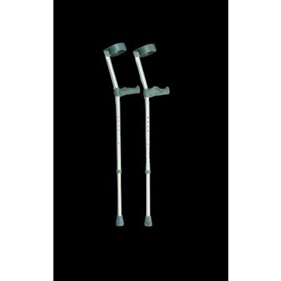 Crutch double adjustable 20-27.5cm Handle to Ground: 83-110cm SWL 160kg [Pack of 1]