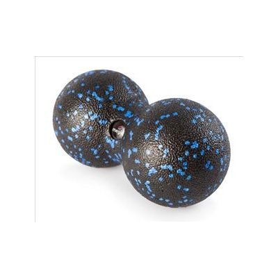 Meglio Massage Balls Muscle Roller Peanut Ball - 12CM - Black & Blue [Pack of 1]