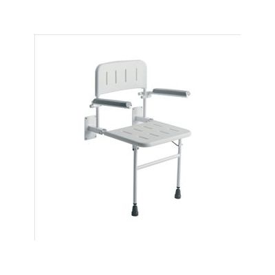 ROMA MEDICAL Shower Chair Wall Fixed Swl 125Kgs [Pack of 1]