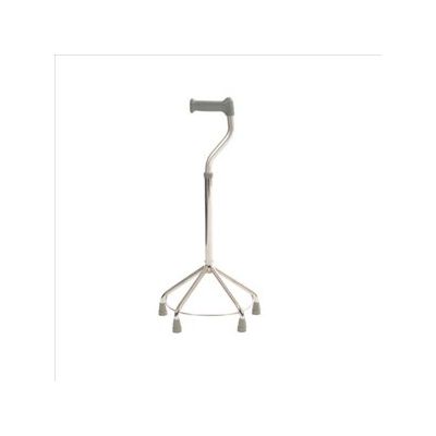 ROMA MEDICAL Roma Medical Walking Stick Quadruped Small Height Adjustability 690 - 980MM  [Pack of 1]
