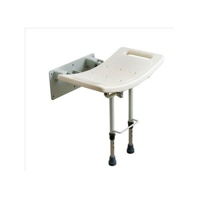 Drive DeVilbiss Sidhil Ltd Shower Chair Wall Fixed Off Seat Height Adjustable Swl 125Kgs [Pack of 1]