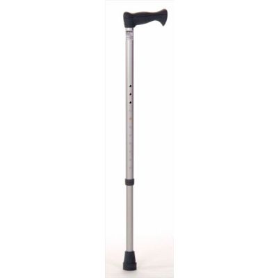 Coopers Walking Stick Straight Neck  T Handle Height Adjustability  700-1000MM [Pack of 1]