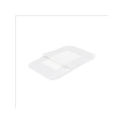 ABE Dressing Adhesive Island Non Woven Fabric Sterile 5CM X 7CM [Pack of 100]