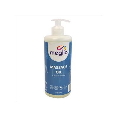 Meglio Massage Oil Lavender - 500Ml [Pack of 1]
