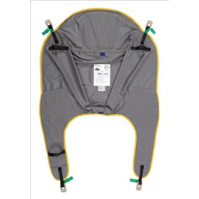 Oxford Loop High Back Sling Single Patient Use Large Comfort [Pack of 10]