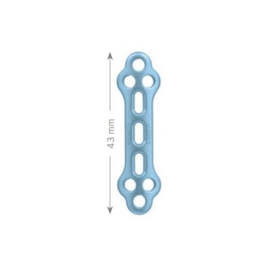 Aptus 2.8 Trilock Grid Pl 3+3 Hole 43MM T1.6 [Pack of 1]