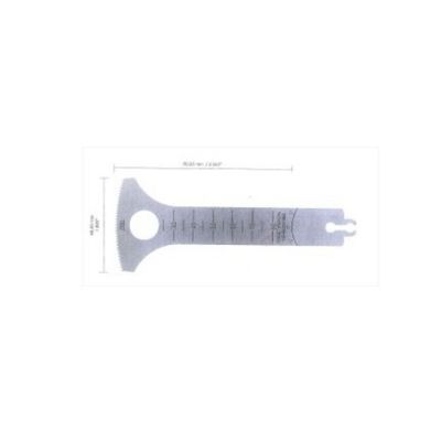 MDM Medical ltd Osc/Sag 0.80MM Thick 48.3MM Wide 61.7MM Long 1.00MM Cut [Pack of 5]